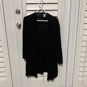 Chico's Classic Black Cardigan